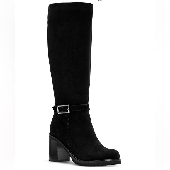 La CANADIENNE Shoes - La Canadienne Paul Black Suede Knee Waterproof High Boots Size 5
